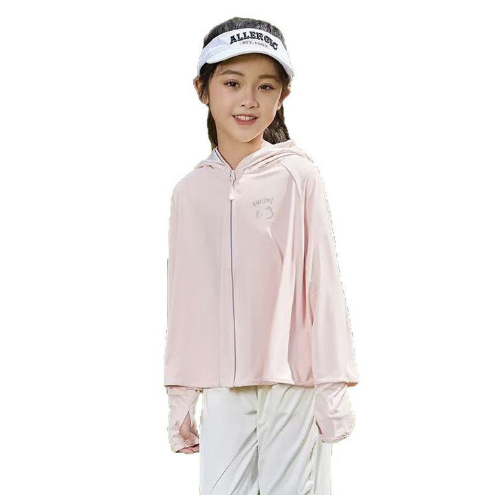 Jacket kids with protection UV breathable lightweight