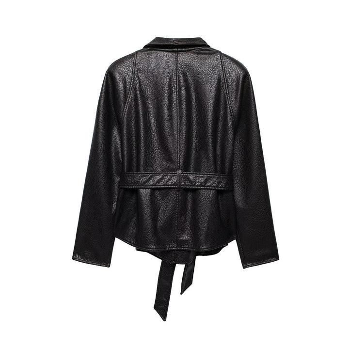 Jacket with Faux leather Women&