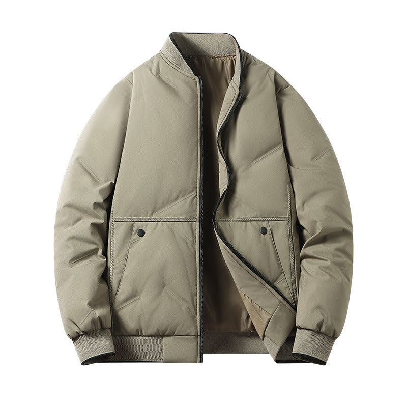 Jacket quilted unisex water-resistant windproof breathable