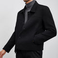 Men's Jacket with practical pockets - for snap buttons with a relaxed fit for transitional weather