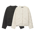 Jacket quilted women's lightweight padded warm