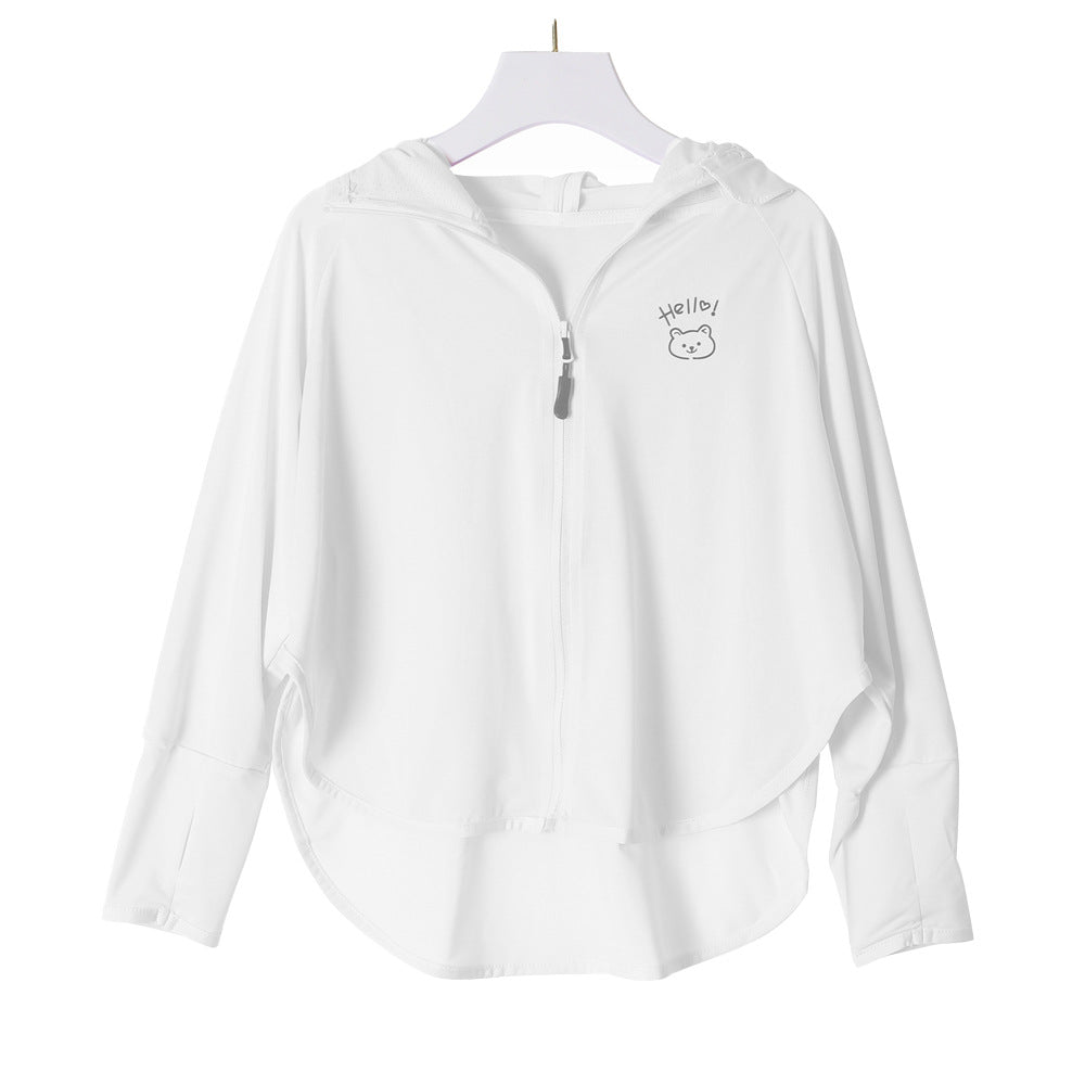 Jacket kids with protection UV breathable lightweight