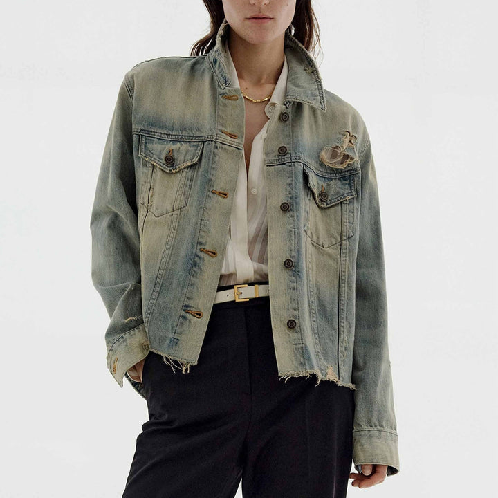 Jacket denim women&