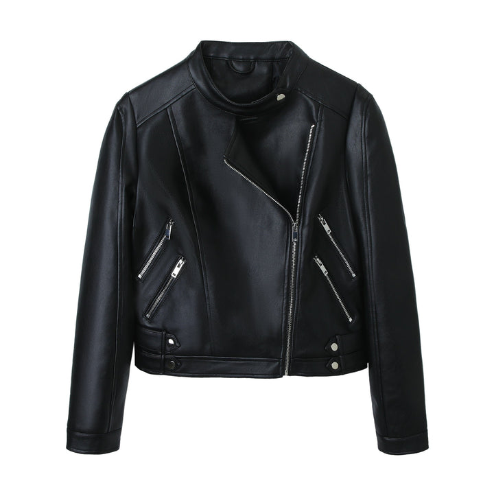 Jacket with Faux leather Women&