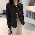 Women's Stylish Quilted Jacket with High Collar