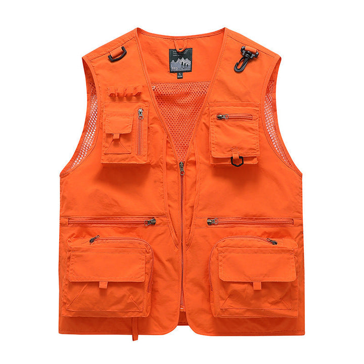 Gilet unisex breathable warm with Zip
