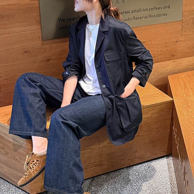 Women Stylish Utility Jacket with Practical Pockets