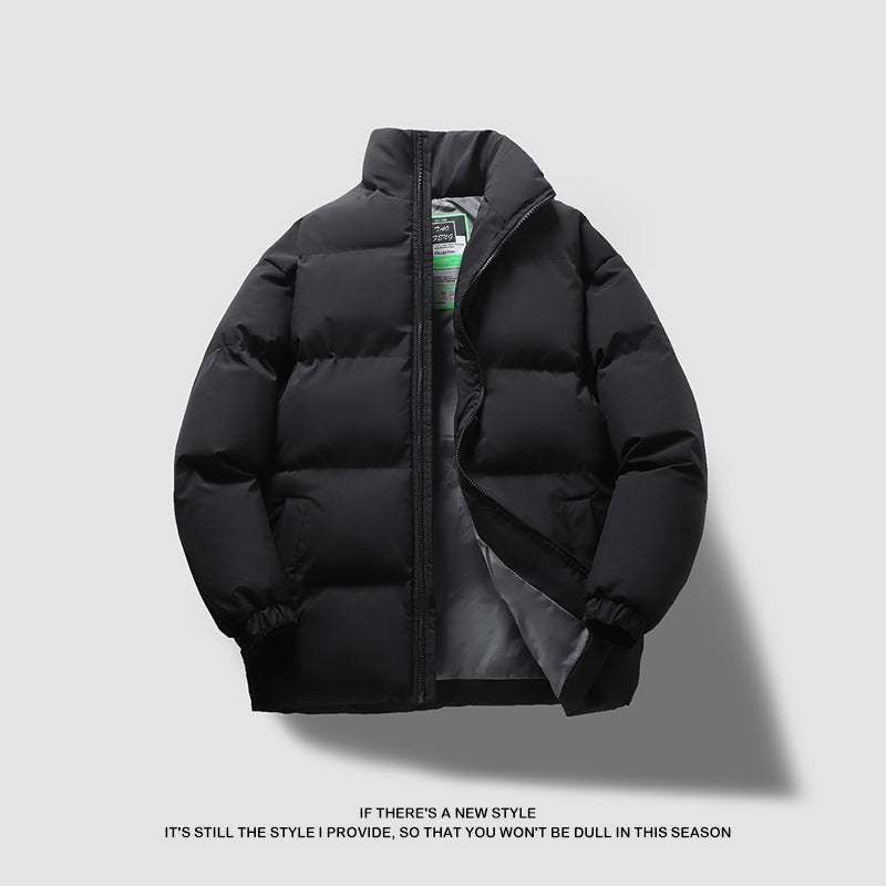 Jacket quilted unisex water-resistant windproof breathable