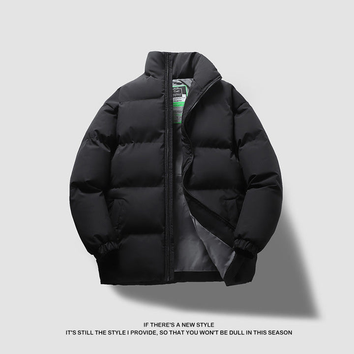 Jacket quilted unisex water-resistant windproof breathable