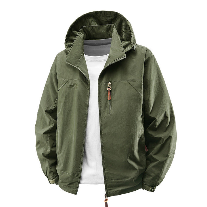 Jacket unisex water-resistant breathable lightweight