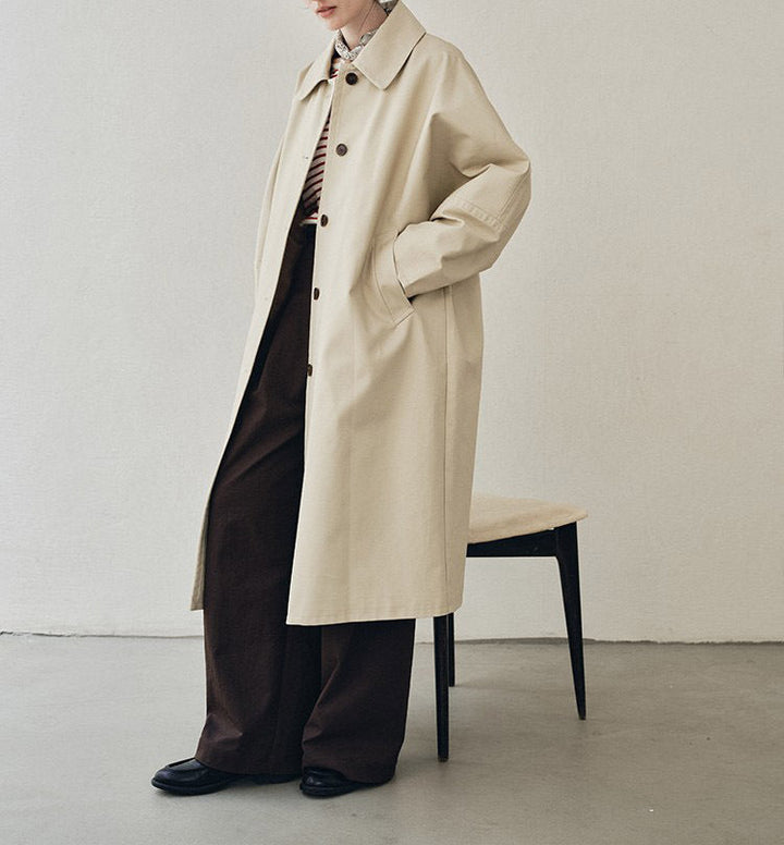 Women Long Trench Coat