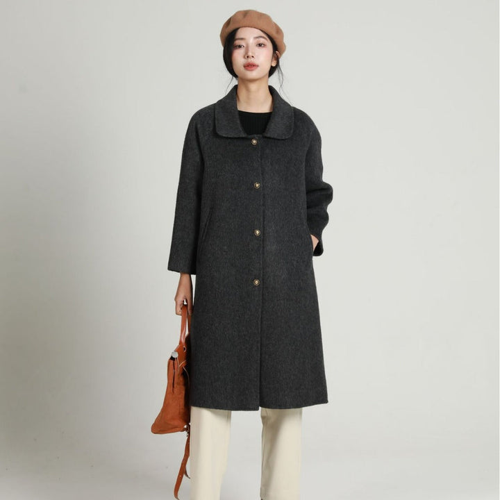 Women’s Fashion Short Jacket with Button Placket