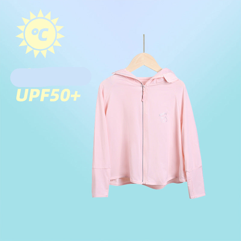 Ladies lightweight UV protection jacket with zip