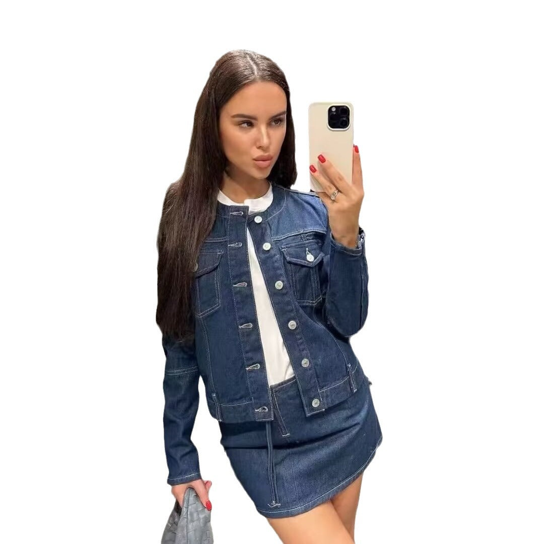 Jacket denim women&