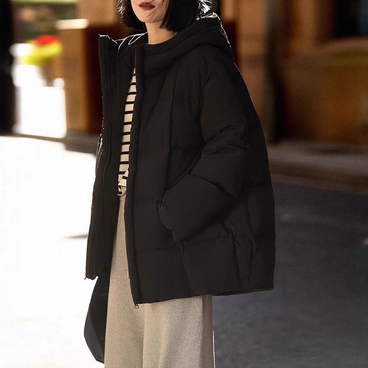 Women Fashionable Long Down Jacket