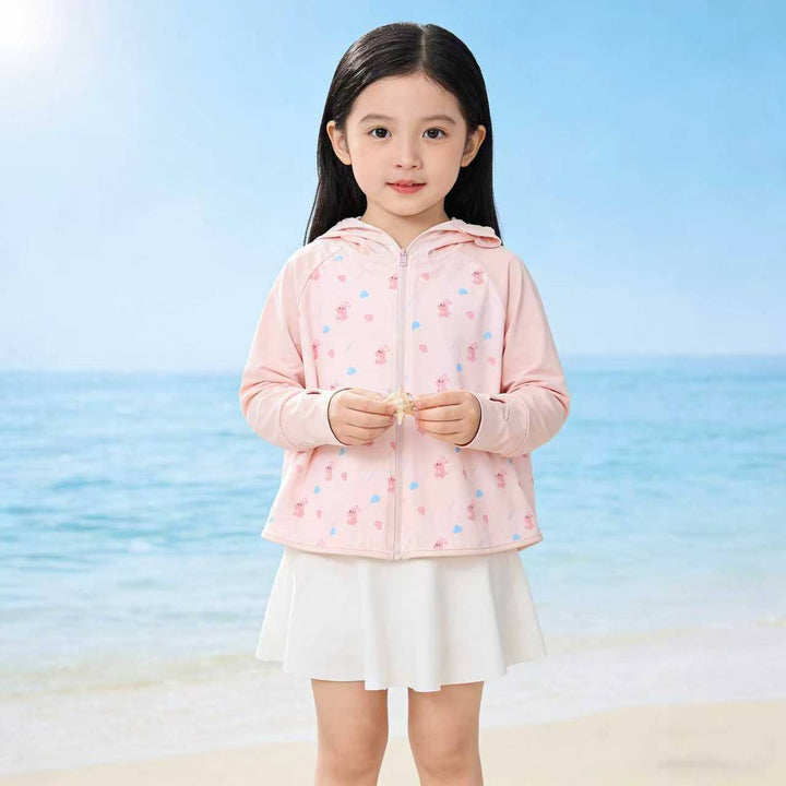 Jacket unisex with protection UV breathable lightweight