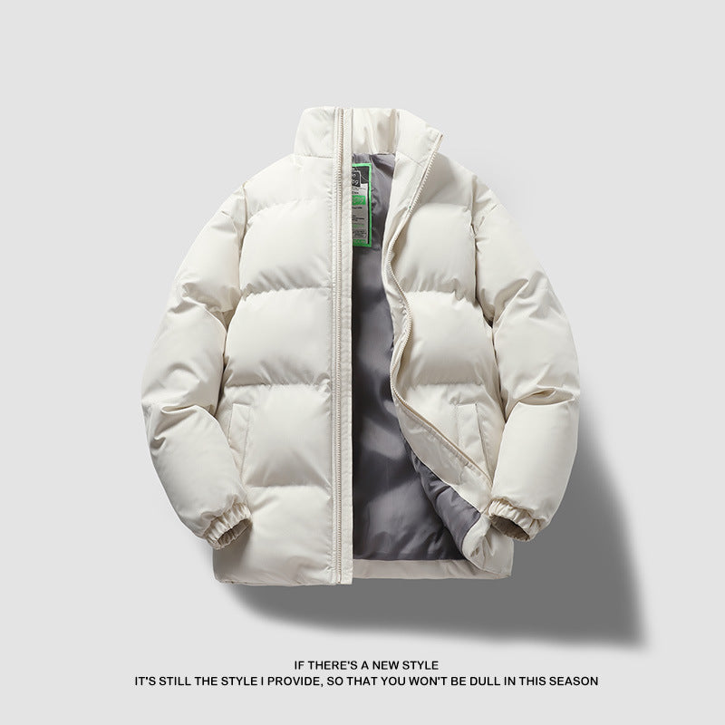 Jacket quilted unisex water-resistant windproof breathable