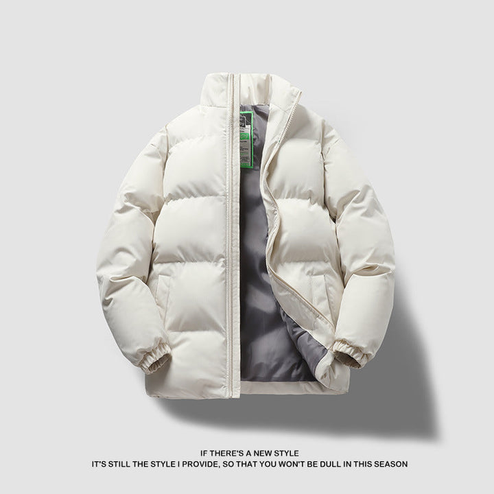 Jacket quilted unisex water-resistant windproof breathable