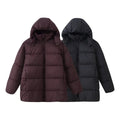 Jacket quilted women's water-resistant windproof padded