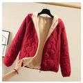 Jacket quilted women's lightweight padded winter