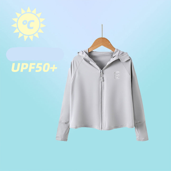 Ladies lightweight UV protection jacket with zip