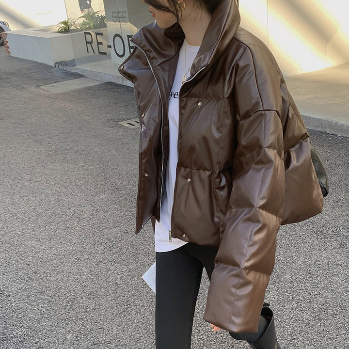 Women Stylish Cropped Down Jacket