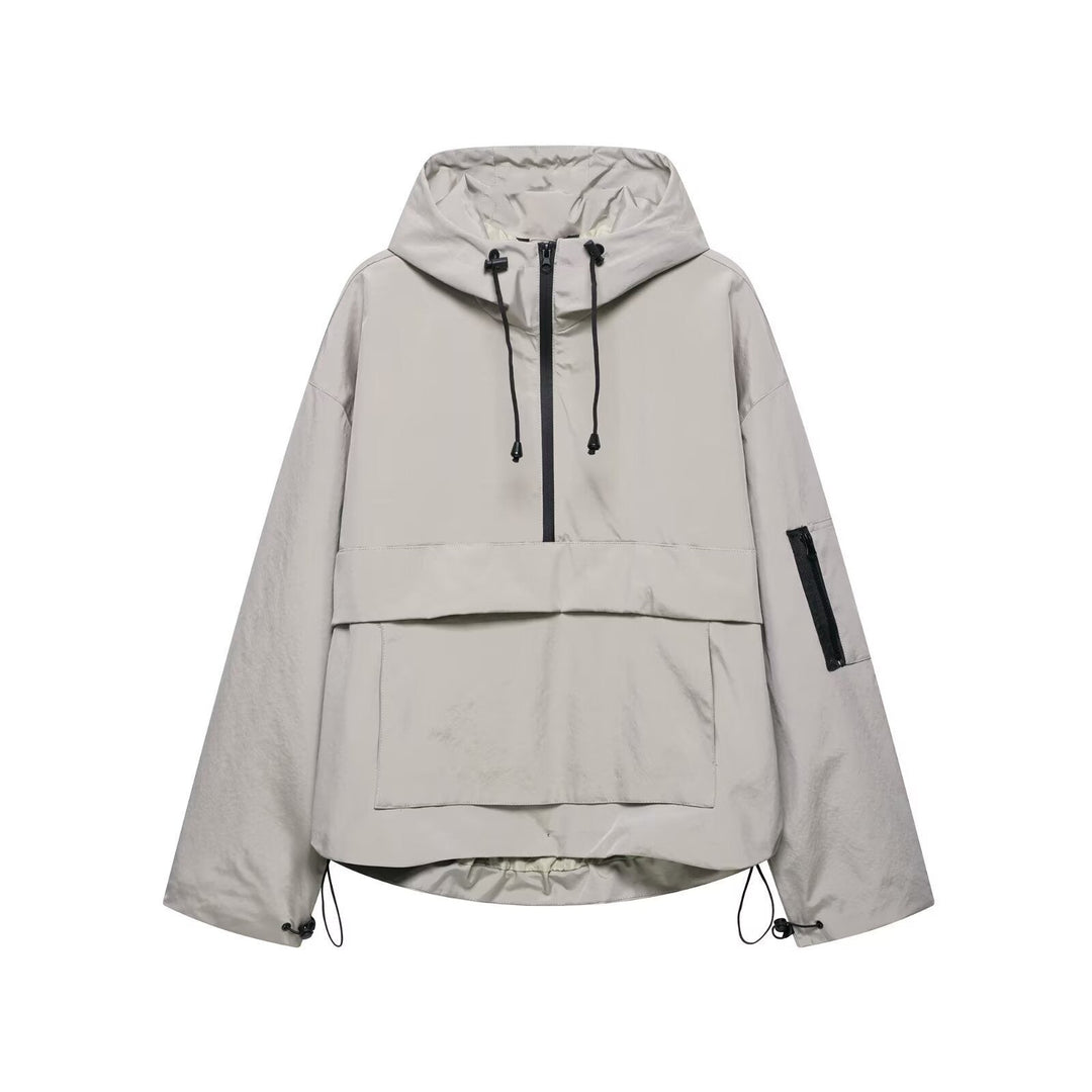 windbreaker unisex water-resistant windproof breathable