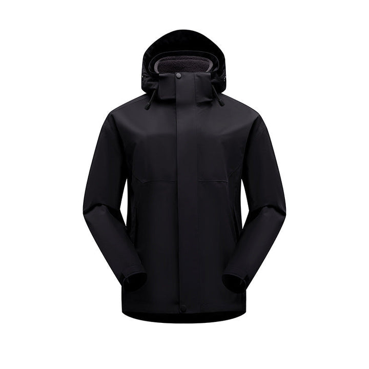 Jacket unisex water-resistant windproof breathable