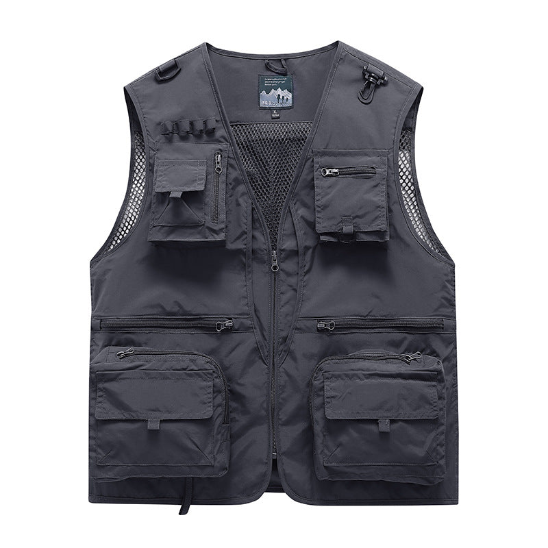 Gilet unisex breathable warm with Zip