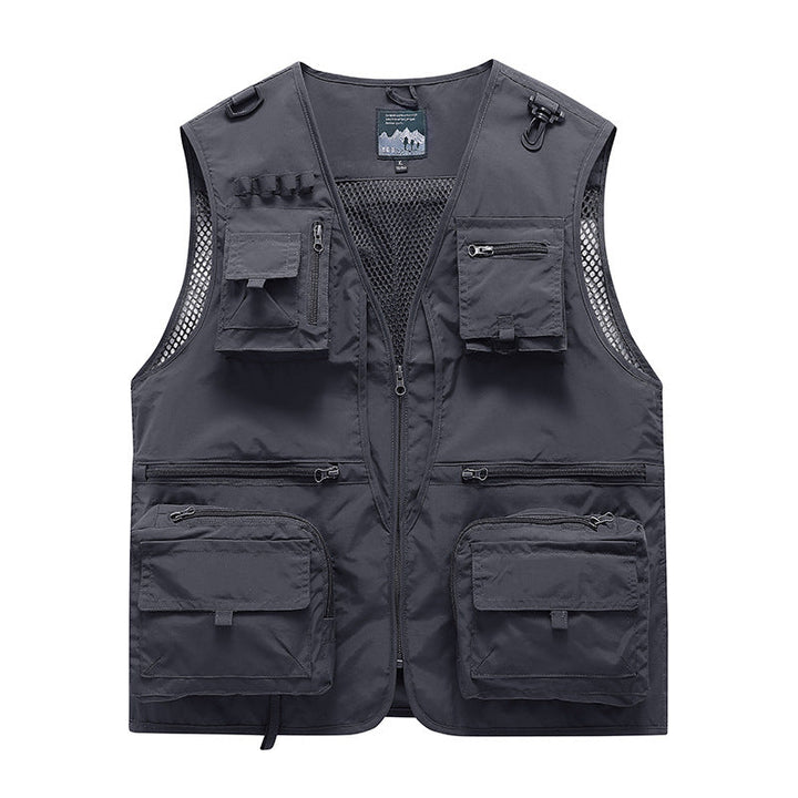 Gilet unisex breathable warm with Zip