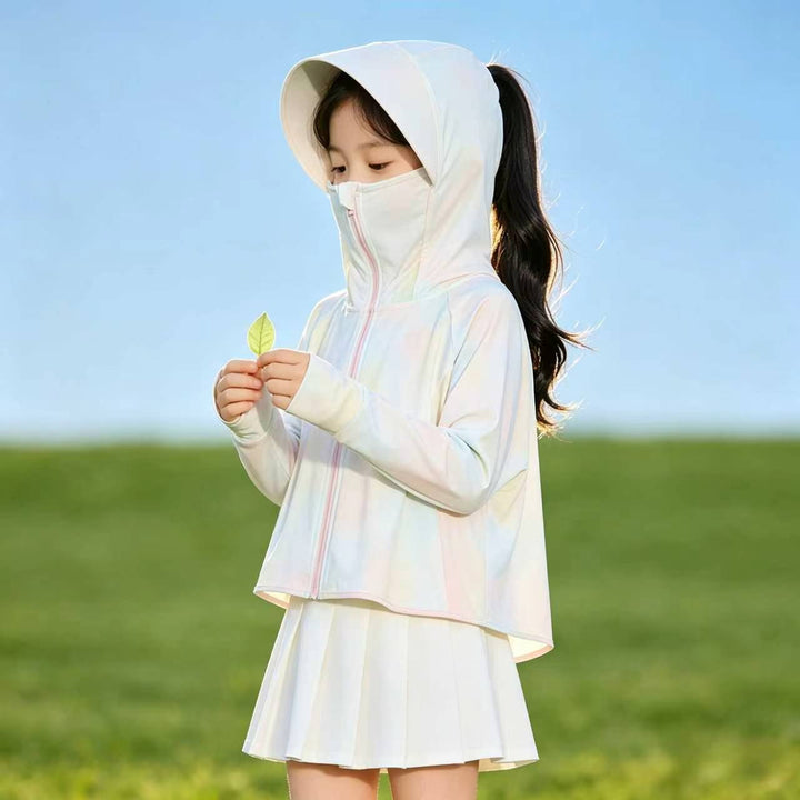 Jacket kids with protection UV breathable lightweight