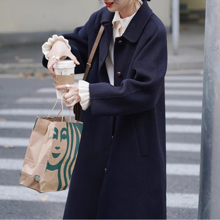 Women Fashionable Oversized Wool Jacket