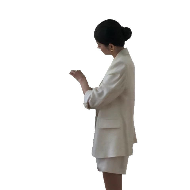 Ladies Elegant Linen Jacket Drune