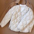 Jacket Quilted Women's Stylish Elegant Lightweight