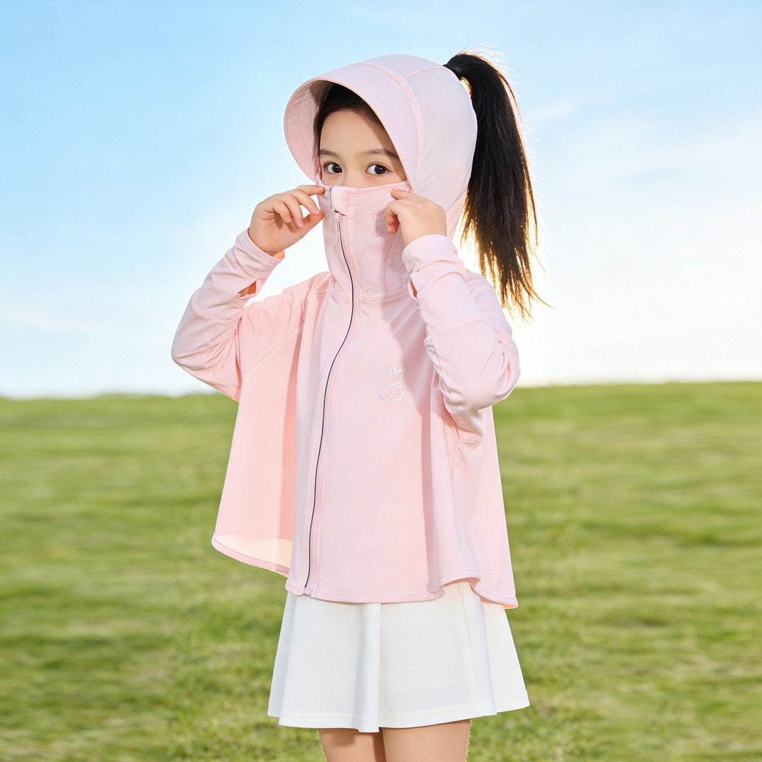 Jacket kids with protection UV breathable lightweight