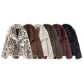 Coat women's with faux fur breathable padded