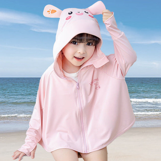 Jacket kids with protection UV breathable lightweight