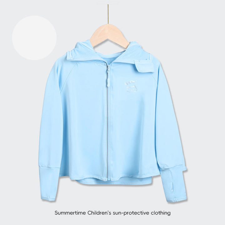 Jacket kids with protection UV breathable lightweight