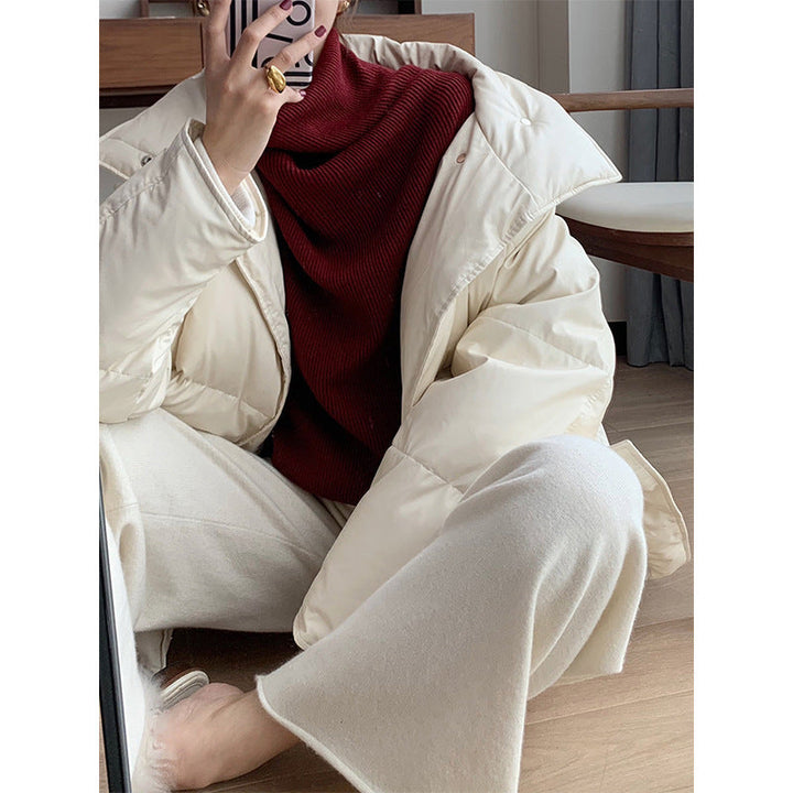 Women Trendy Oversized Down Jacket