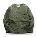 Men's fleece inner jacket with snap buttons
