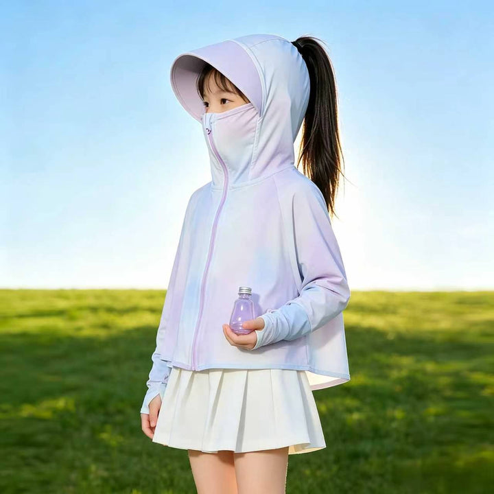 Jacket kids with protection UV breathable lightweight