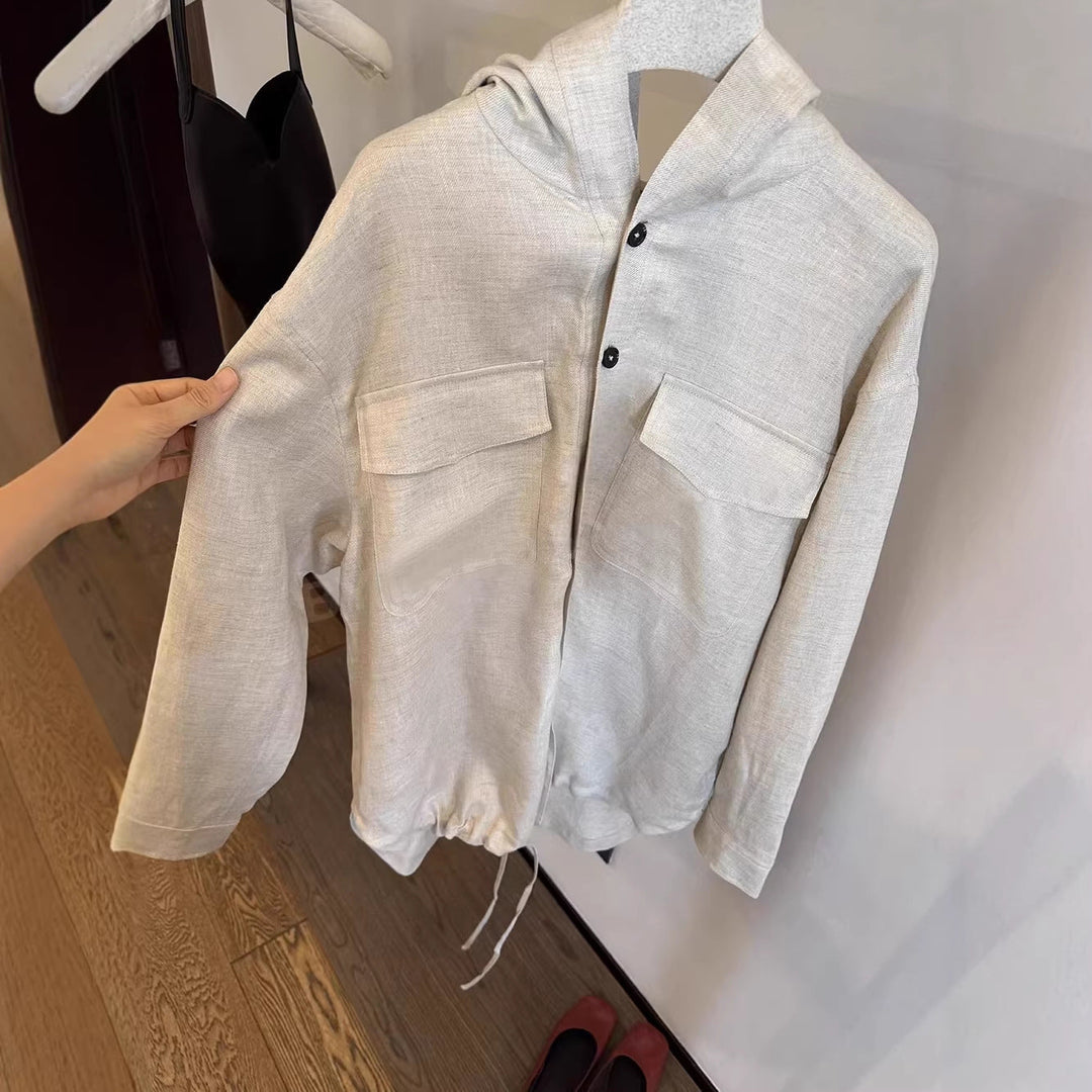 Women Light Transition Jacket with Hood