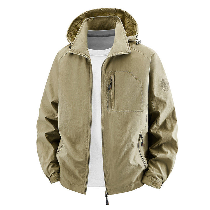 Jacket unisex water-resistant breathable lightweight