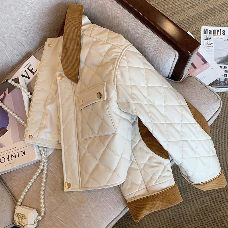 Women Stylish Quilted Transitional Jacket