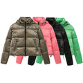 Jacket down women's water-resistant windproof breathable