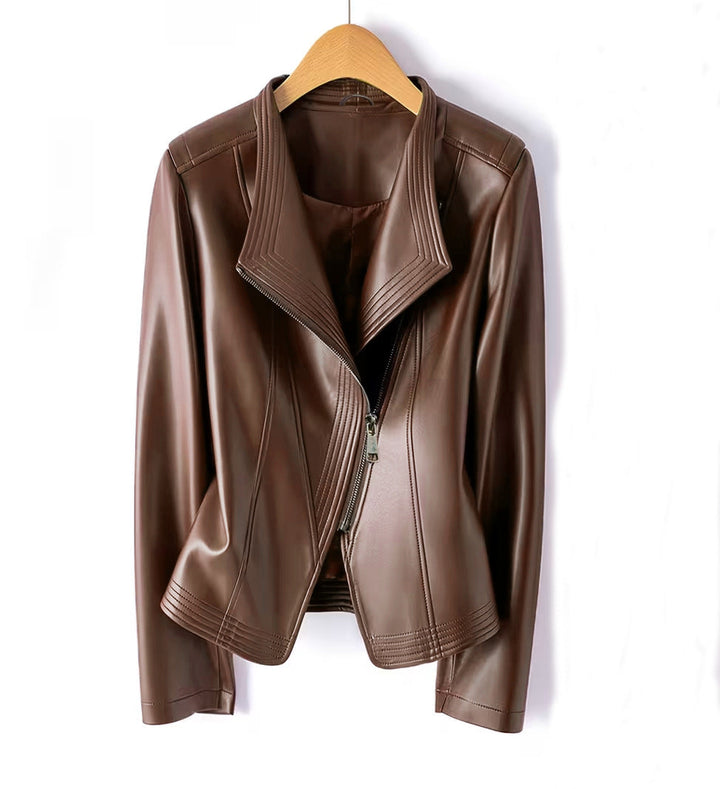 Jacket with Faux leather Women&