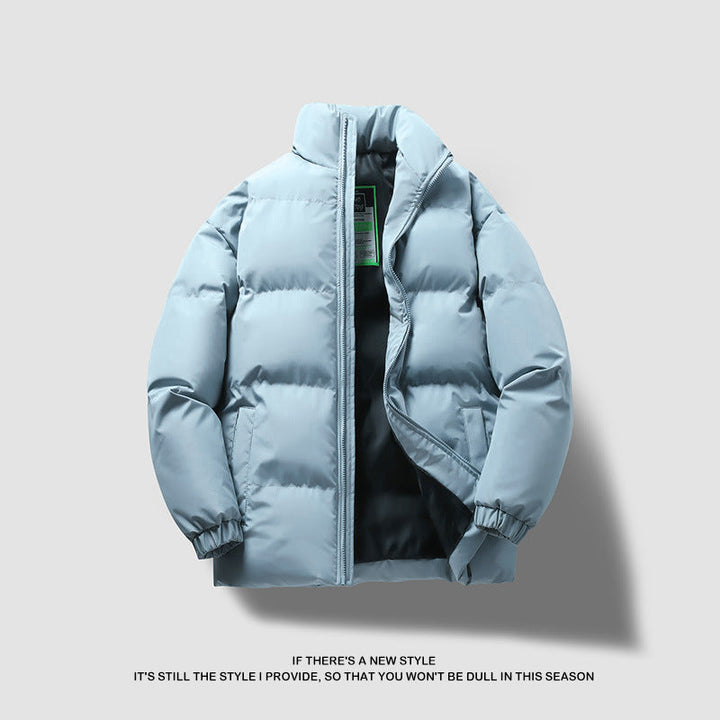 Jacket quilted unisex water-resistant windproof breathable