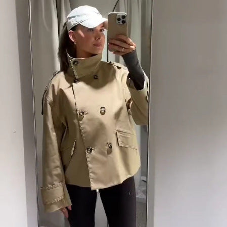 Coat trench coat women&
