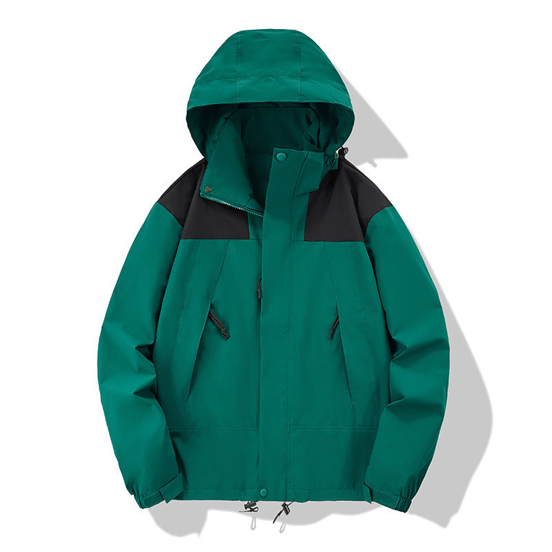 Jacket softshell unisex water-resistant windproof breathable