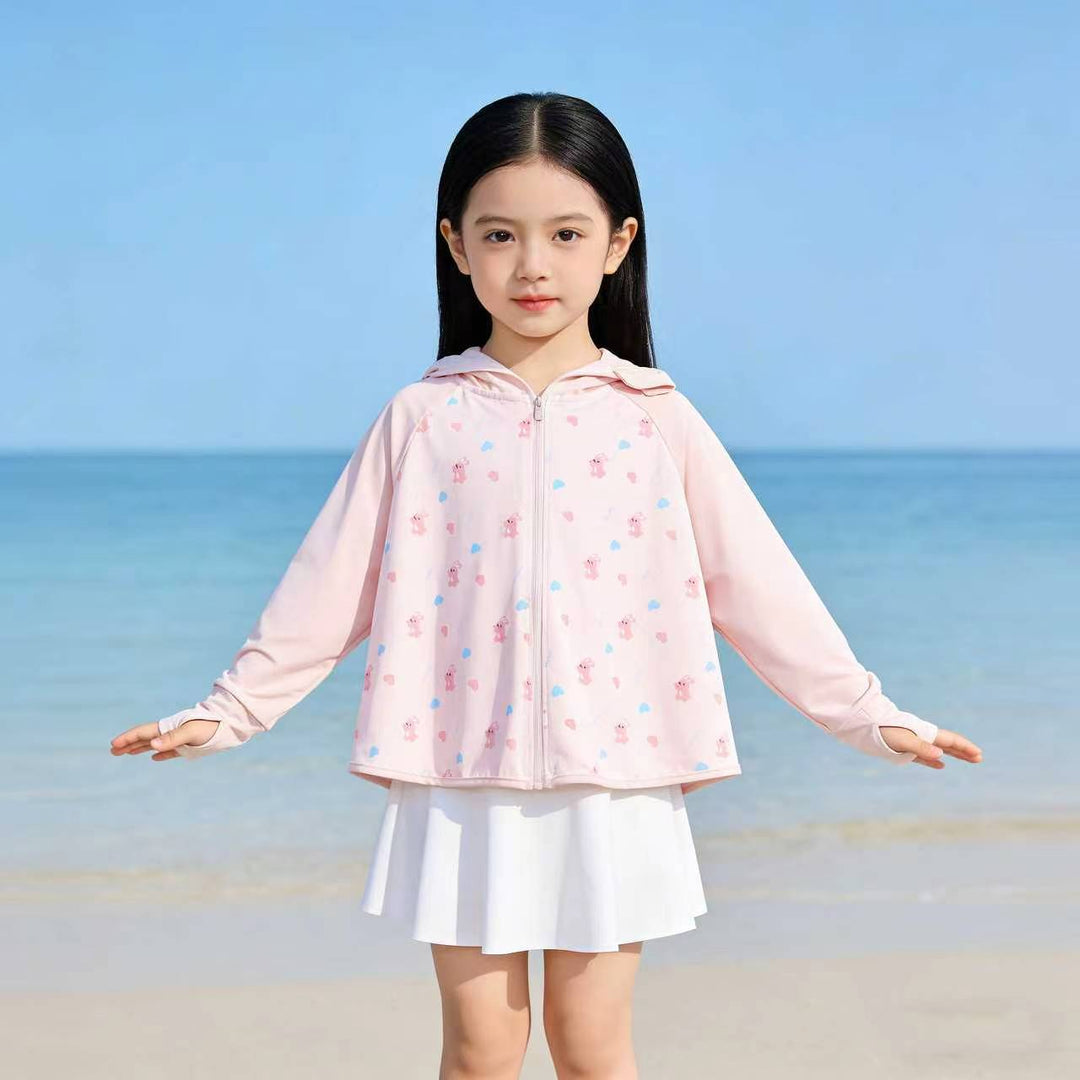 Jacket unisex with protection UV breathable lightweight